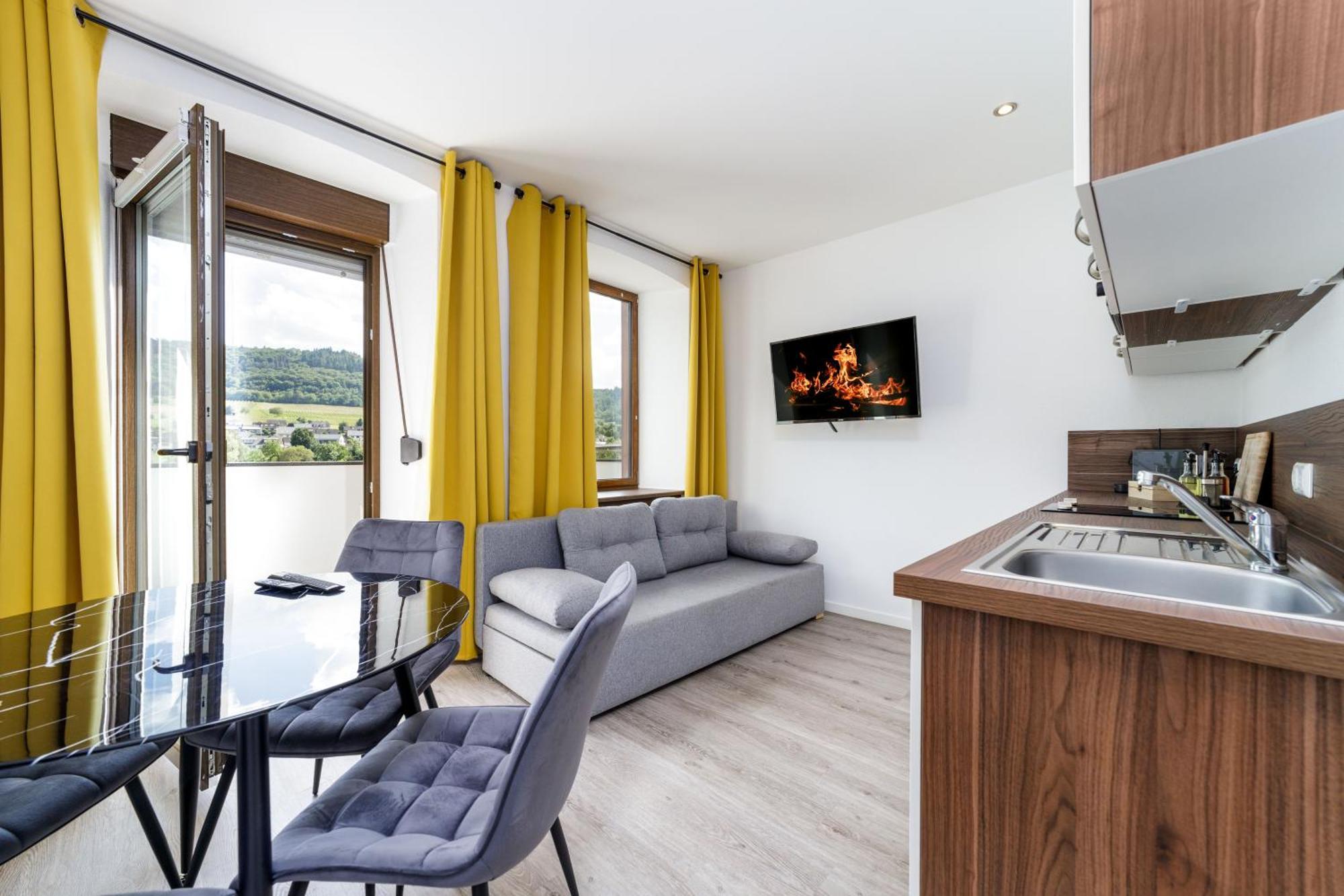 Vonmos Moselblick Apartments Kinheim Extérieur photo